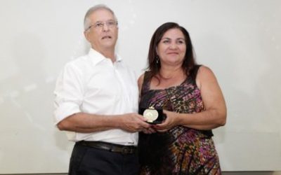 Homenageados prestigiam coquetel de 35 anos da FNA