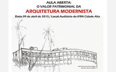 Aula aberta vai discutir o valor patrimonial da Arquitetura Modernista