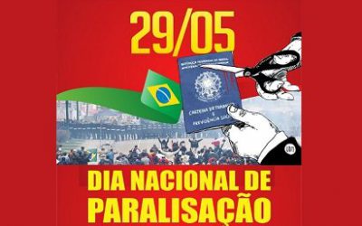 Dia 29: nas ruas por direitos, desenvolvimento e democracia