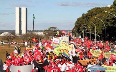 Ato em defesa da aposentadoria mobiliza trabalhadores nesta terça-feira