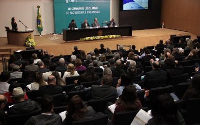 Formação, Desenvolvimento Urbano e Prática Profissional em debate