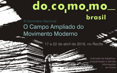 XI Seminário Docomomo Brasil inscreve trabalhos