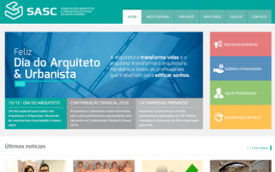 SASC lança website no Dia do Arquiteto e Urbanista