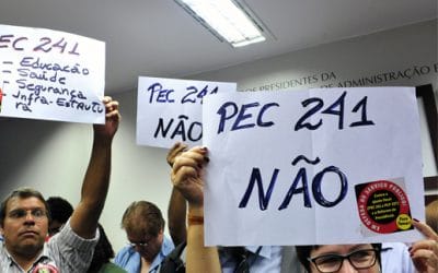 PEC 241 apresenta retrocesso aos trabalhadores