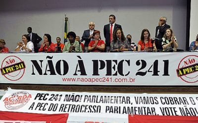 Trabalhadores rejeitam reforma Previdenciária e PEC 241