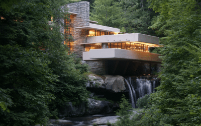 A Casa da Cascata de Frank Lloyd Wright