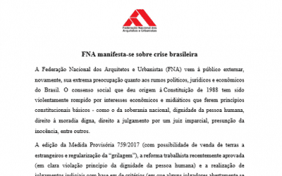 FNA manifesta-se sobre a situação atual do país