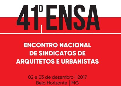 41º ENSA – Belo Horizonte
