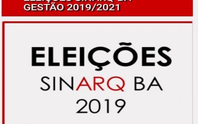 Aberto processo eleitoral do Sinarq-Bahia 2019/2021