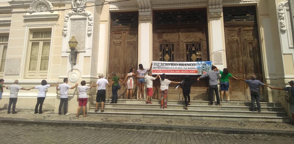 Ato cobra preservação do Palácio Rio Branco em Salvador