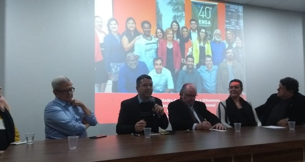 Evento ressalta luta histórica da FNA pelos interesses de arquitetos e urbanistas