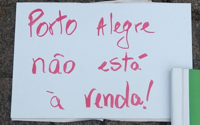 Entidades lançam movimento pelo direito à cidade em Porto Alegre