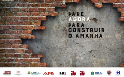 Entidades e conselhos profissionais do setor da construção civil recomendam fechamento imediato dos canteiros de obras 