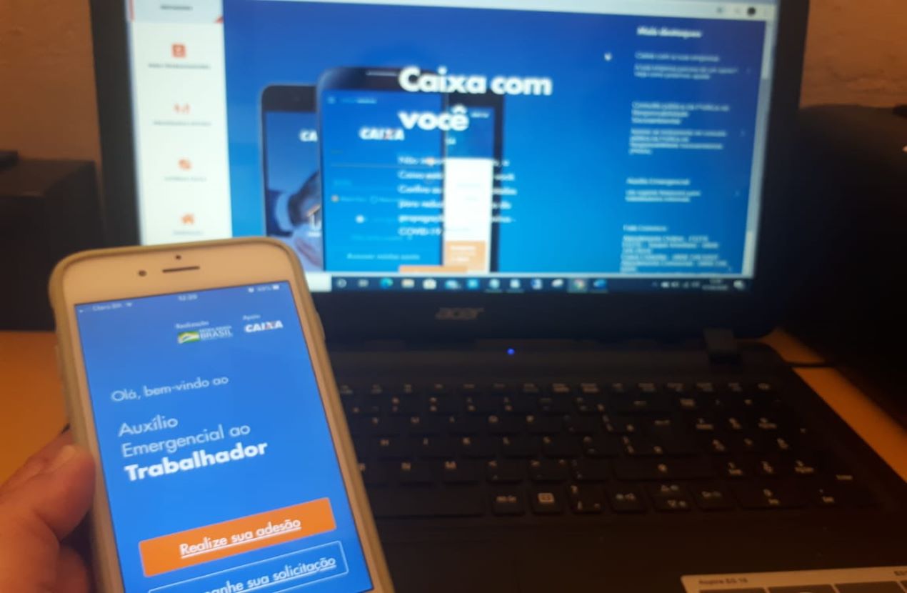 Caixa lança aplicativos e site para adesões ao Auxílio Emergencial
