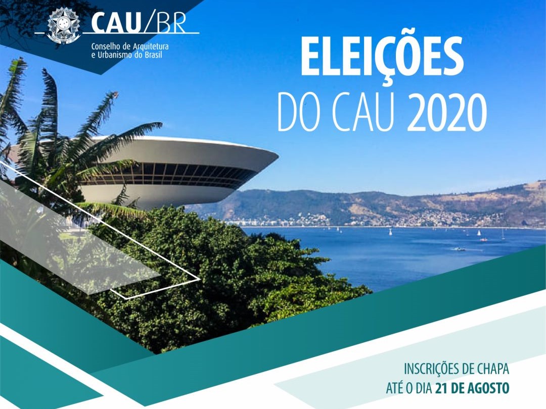 Eleições do CAU: registros de candidaturas terminam nesta sexta-feira (21/8)