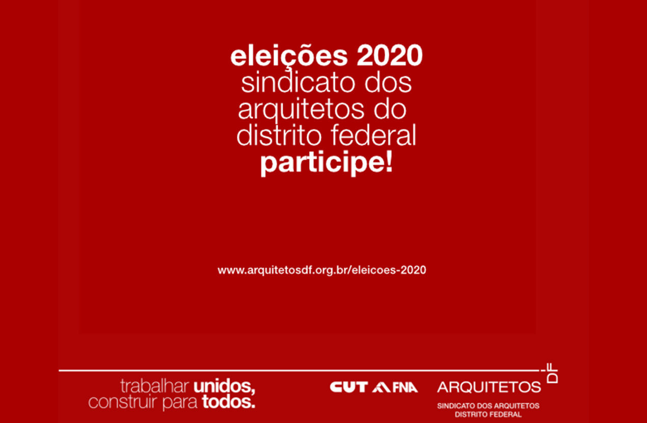 ArquitetosDF está com eleições em andamento; votação online será em 31/8