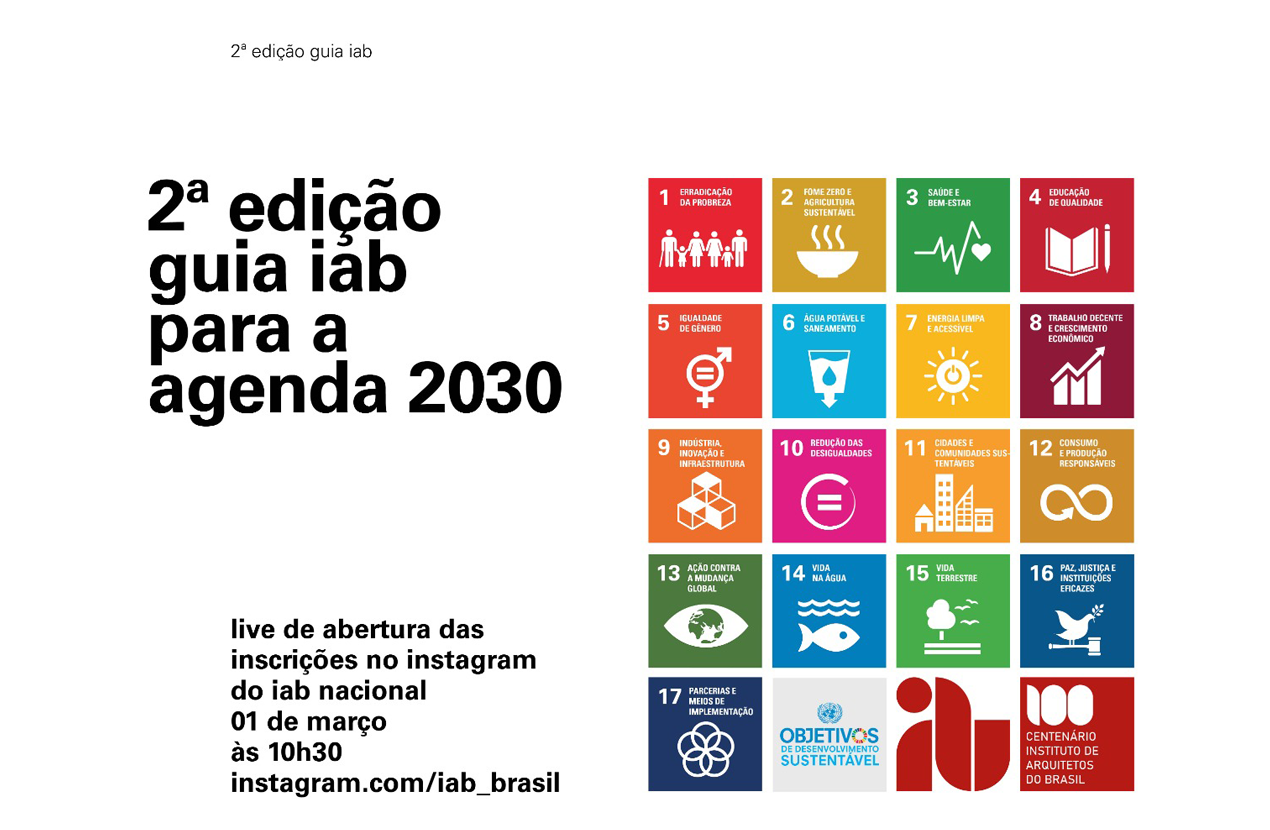 Inscrições para o 2ª Guia IAB para a Agenda 2030 começam em 1º de março