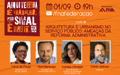 Debate preparatório para o 45º ENSA aborda Reforma Administrativa