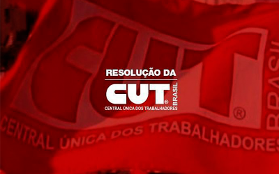 Resolução da CUT organiza calendário de luta para 2022