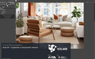 Solare lança primeiro curso sobre GIMP para Arquitetura