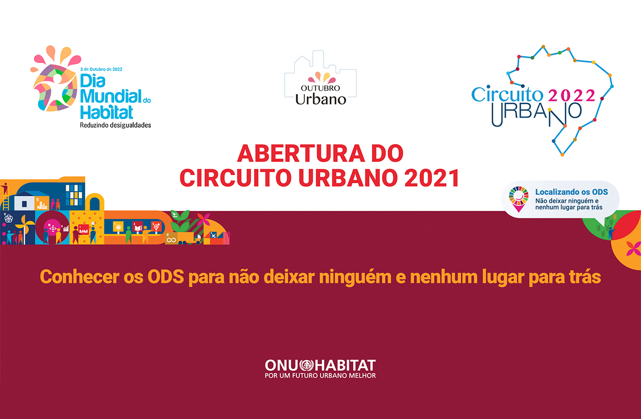 Circuito Urbano 2022 debate objetivos de desenvolvimento sustentável