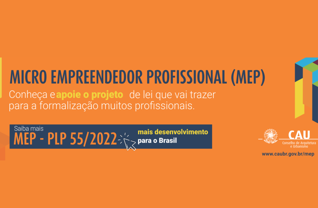 CAU Brasil lança campanha institucional em defesa do projeto do MEP